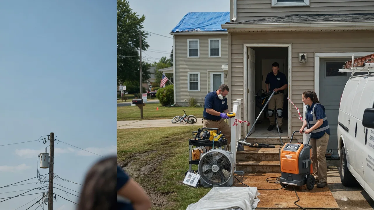 Water Damage Repair in Ideal, SD near me